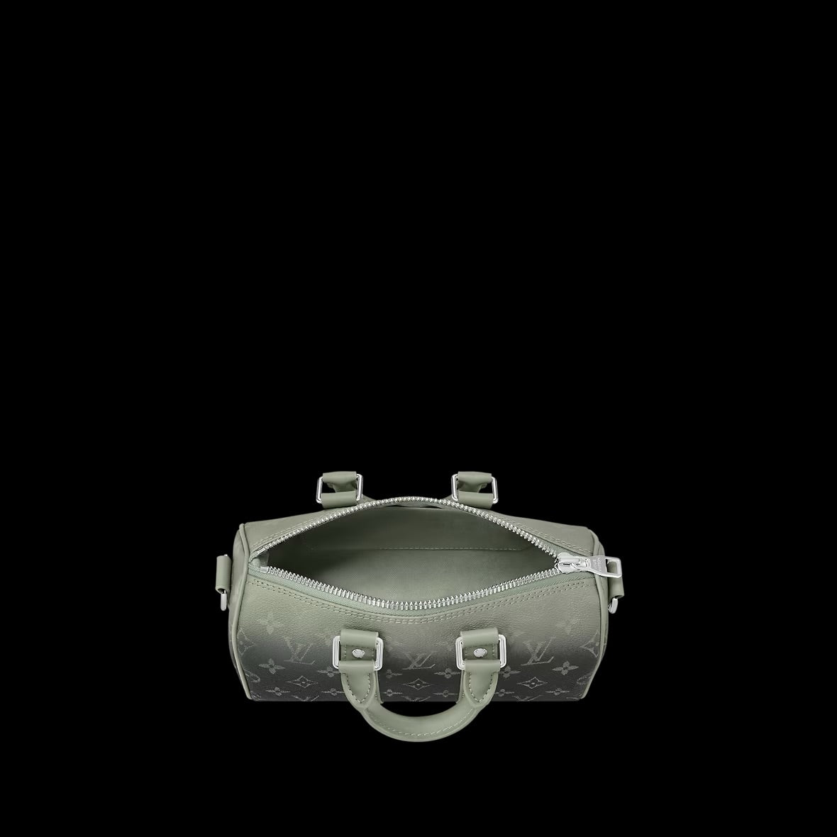 Louis Vuitton Keepall XS – Monogram Eclipse Vert Sauge / Gris Clair