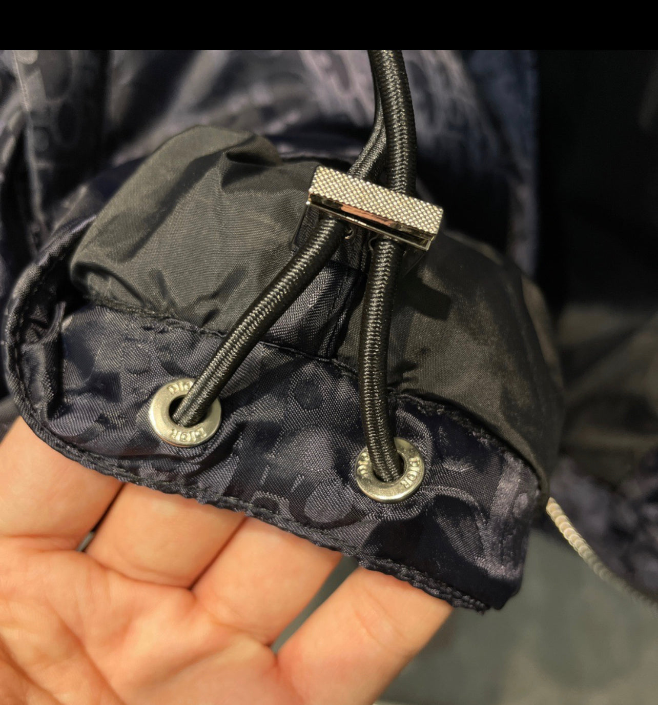 Doudoune CD oblique noir facture 2023