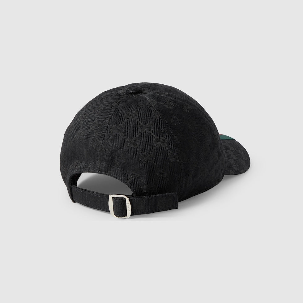 Casquette en toile GG noir