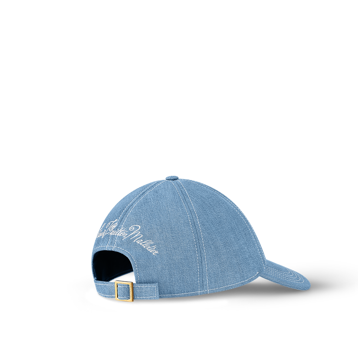 Casquette en denim LV bleu