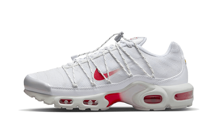 Nike® Air Max Plus Utility White Silver Red
