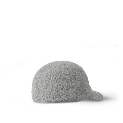 Casquette LV Monogram Shearling Baseball- Gris