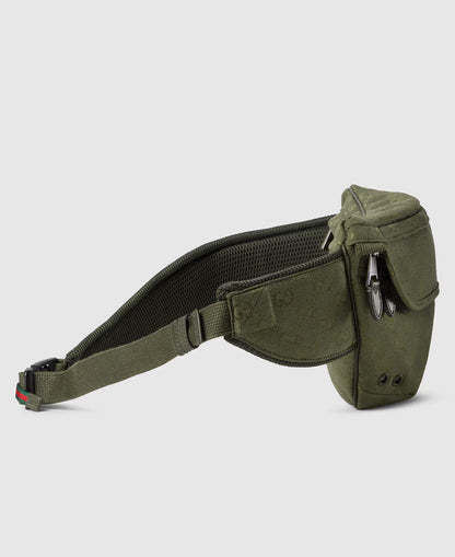 Sac ceinture en toile GG grand format