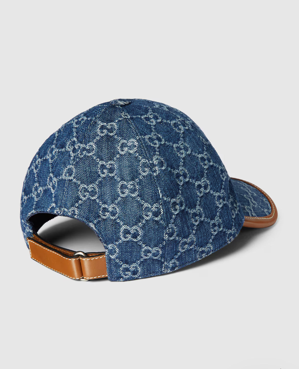 Casquette en denim GG bleu