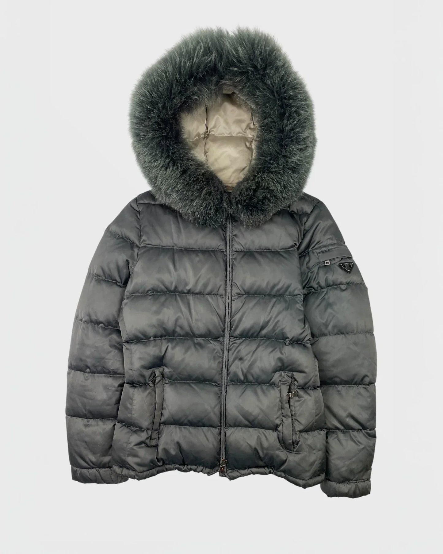 Prada doudoune fourrure