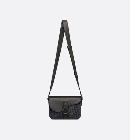 Sac Messenger à rabat Saddle Small Noir