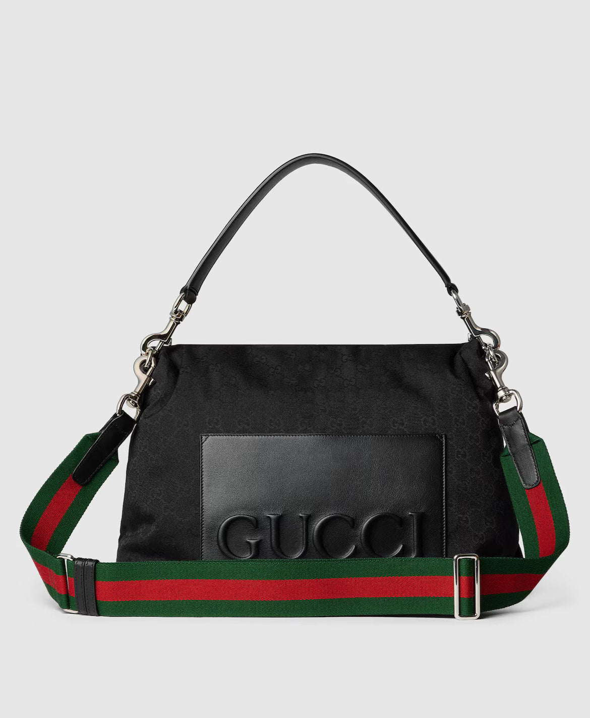 Sac à bandoulière en toile GG grand format