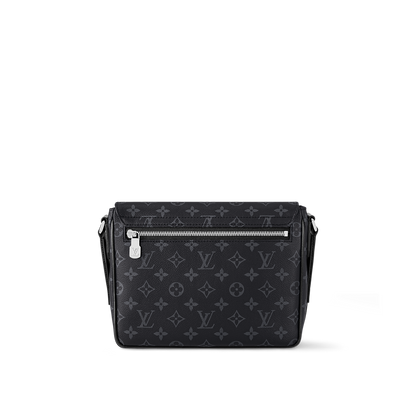 Sac messager Louis Vuitton en toile Monogram Eclipse