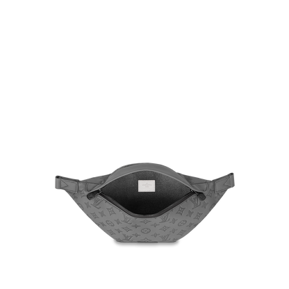 Sac banane Louis Vuitton en cuir Monogram Empreinte gris