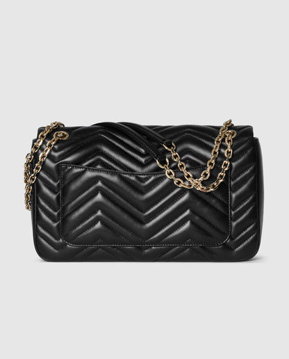 Sac à épaule grand format à motif GG Marmont