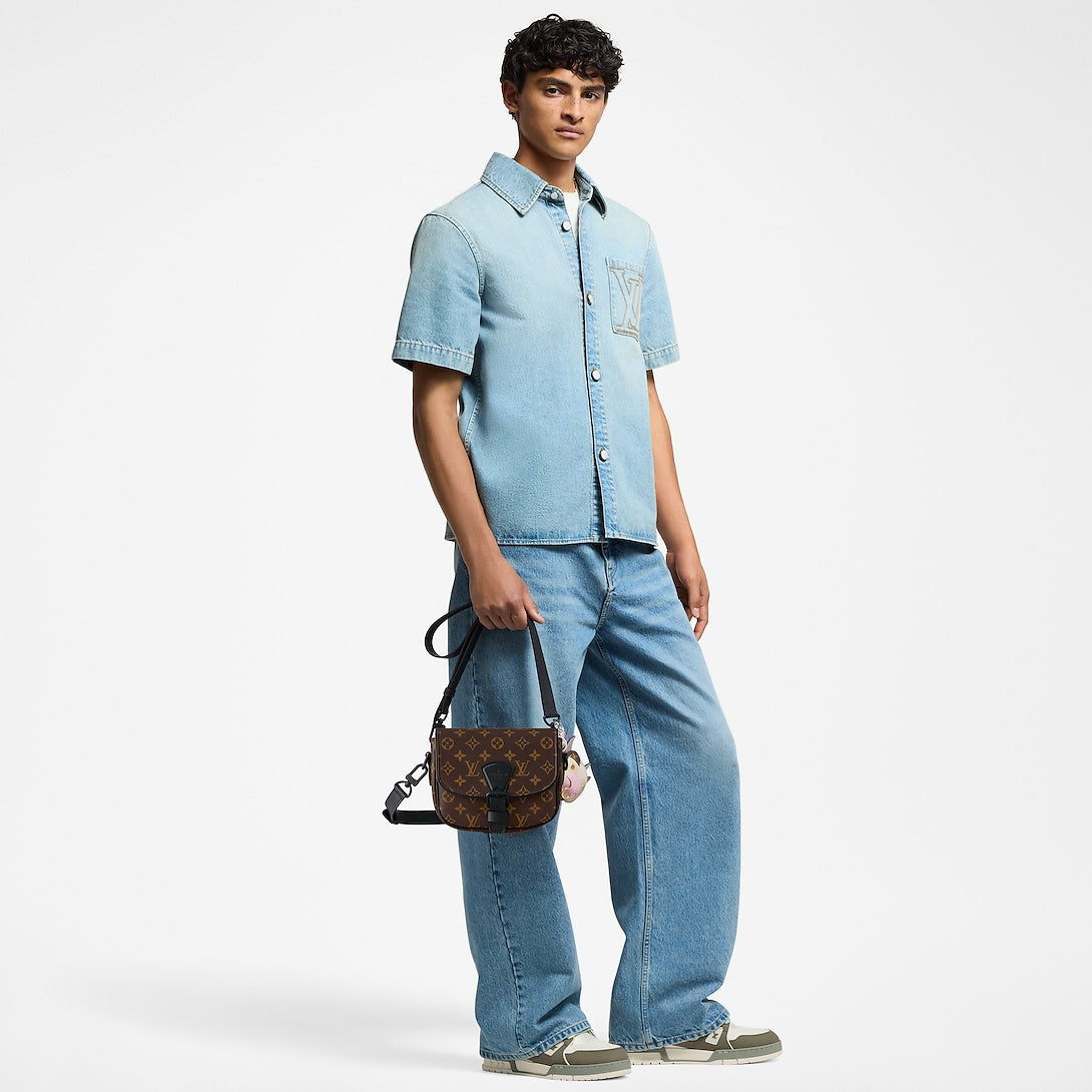 Louis Vuitton S-Lock Saddle Bag – Monogram Canvas