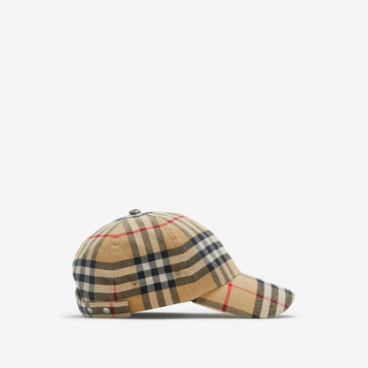 Casquette de baseball en coton à motif Nova Check Burberry