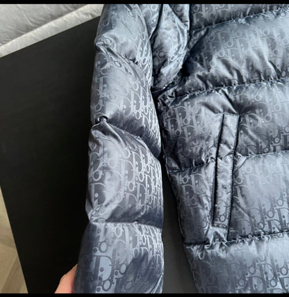 Doudoune CD oblique bleu nuit facture 2023