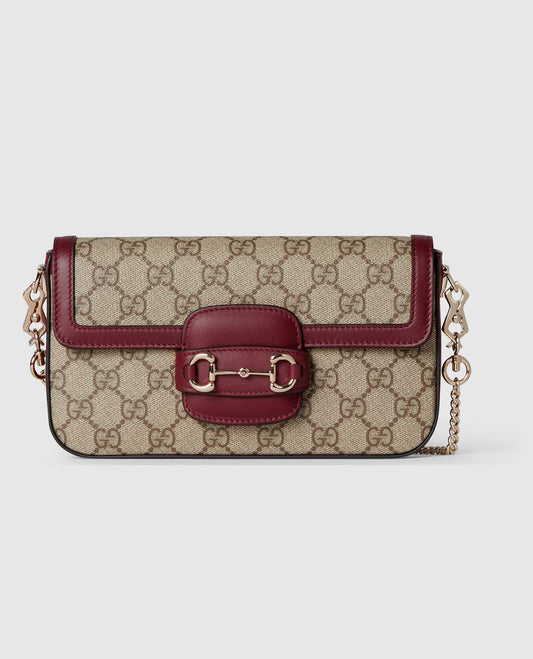 Sac à épaule Gucci Horsebit 1955 Soft petit format
