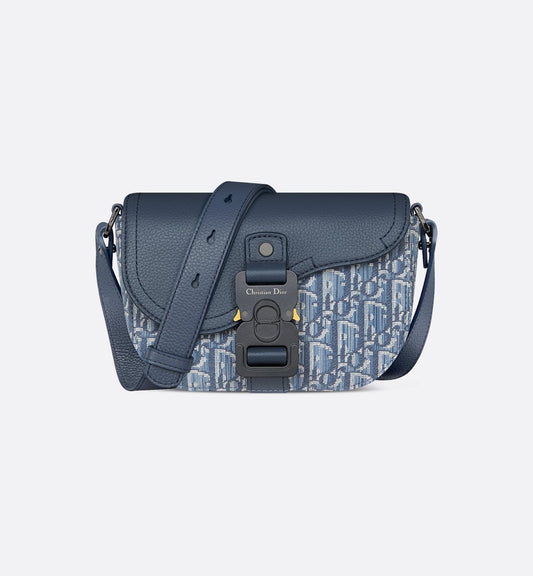 Mini sac Messenger à rabat Saddle
Toile