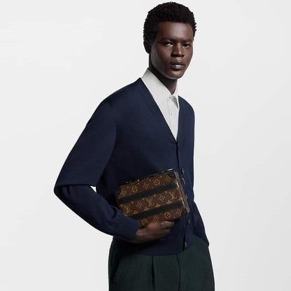 Louis Vuitton Mini Soft Trunk – Monogram Stripes (Marron/ Noir)