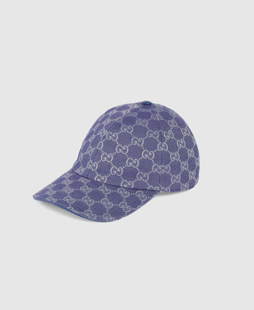 Casquette en toile GG violet