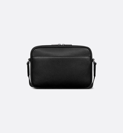 Sac Messenger zippé Rider 2.0 Noir et Beige