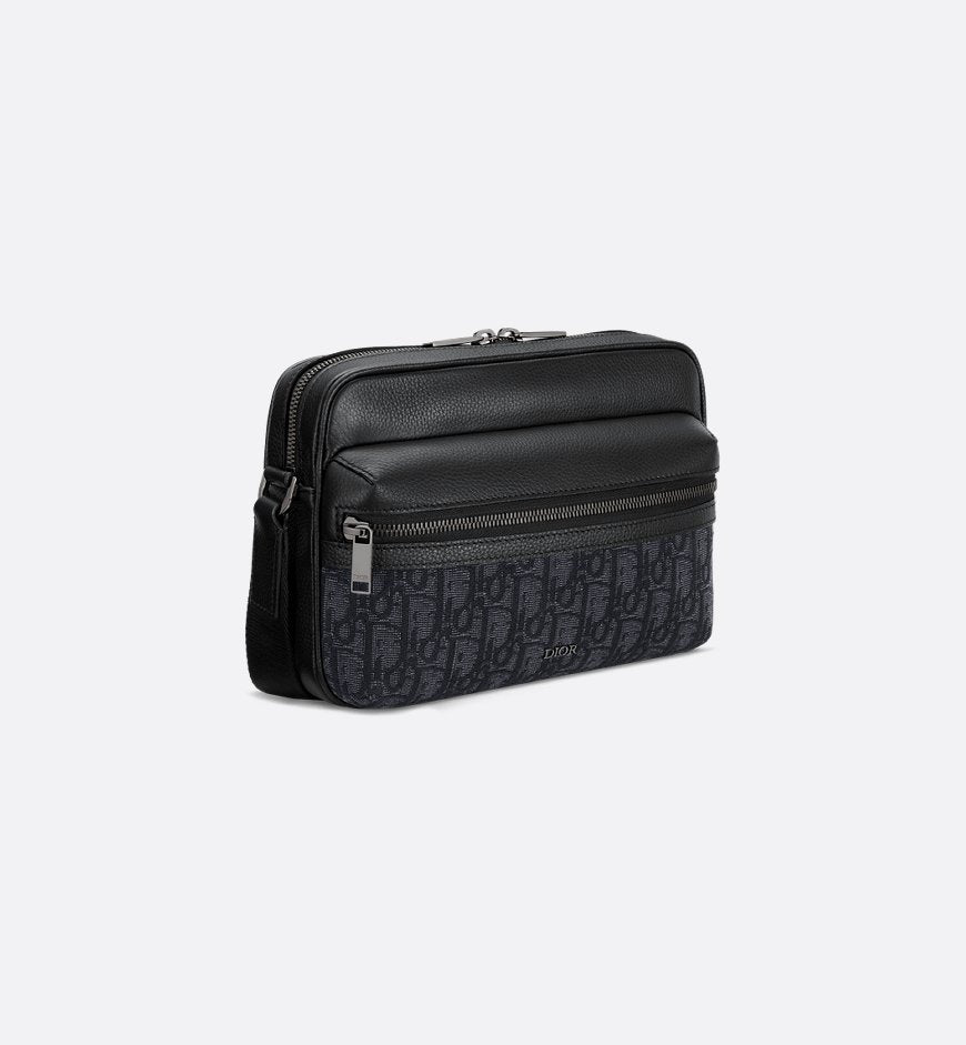 Sac Messenger zippé Rider 2.0 Noir