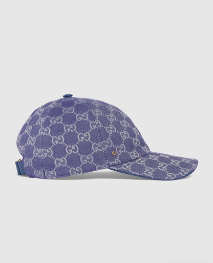Casquette en toile GG violet