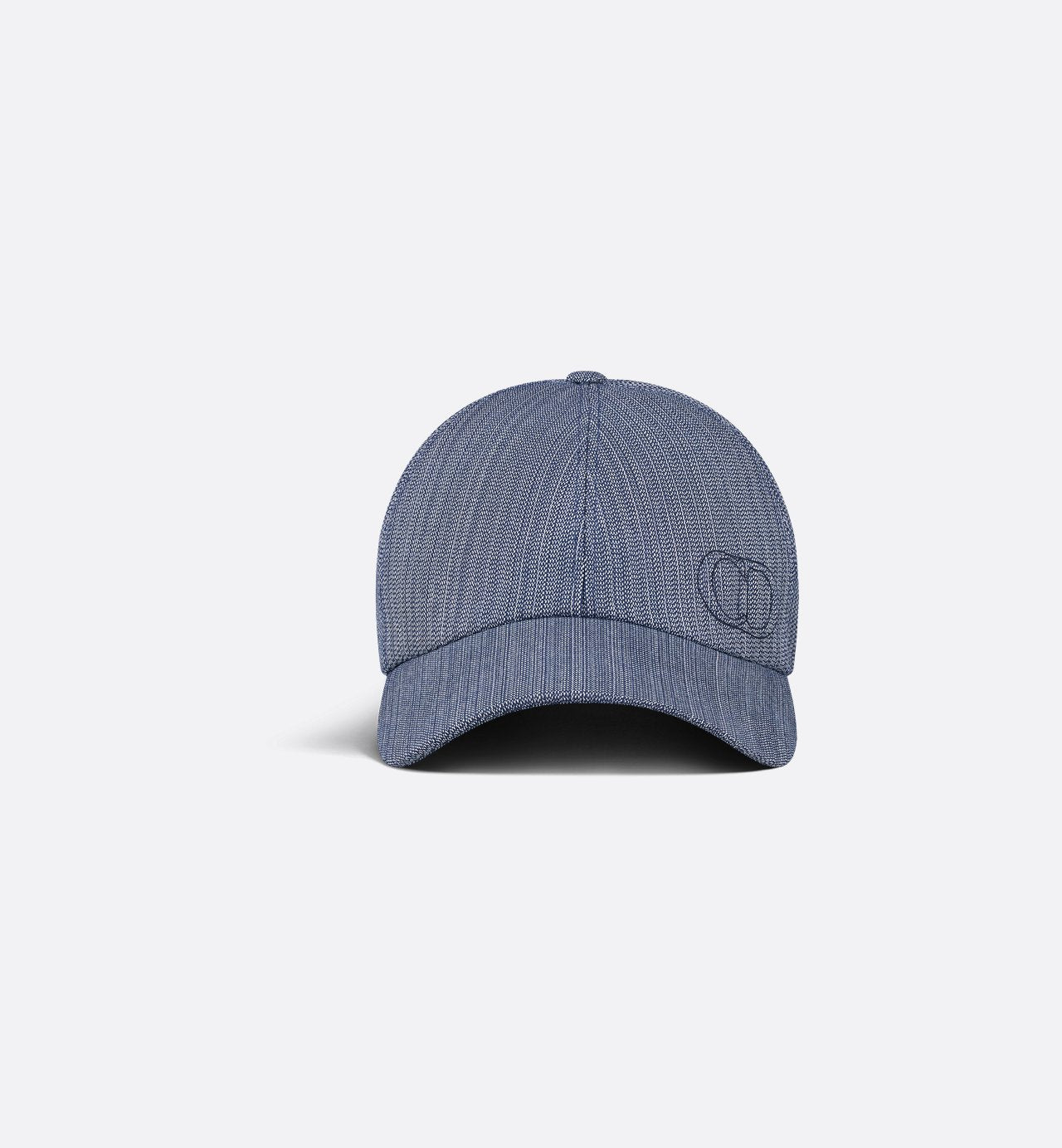 Casquette Dior Oblique jacquard bleu