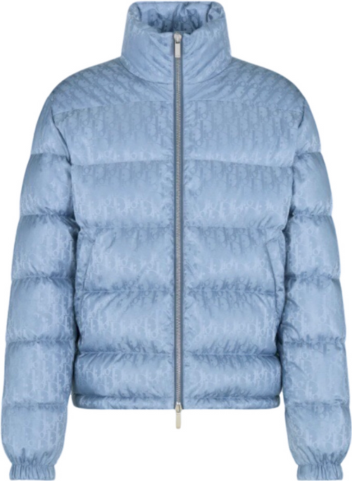 Doudoune CD oblique bleu ciel facture 2023