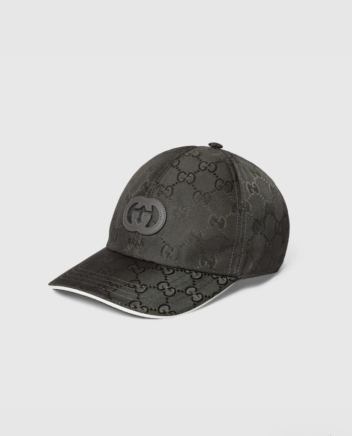 Casquette en nylon GG gris