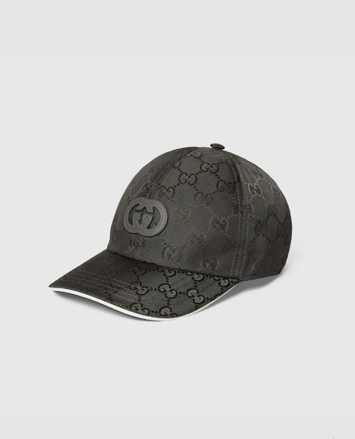 Casquette en nylon GG gris