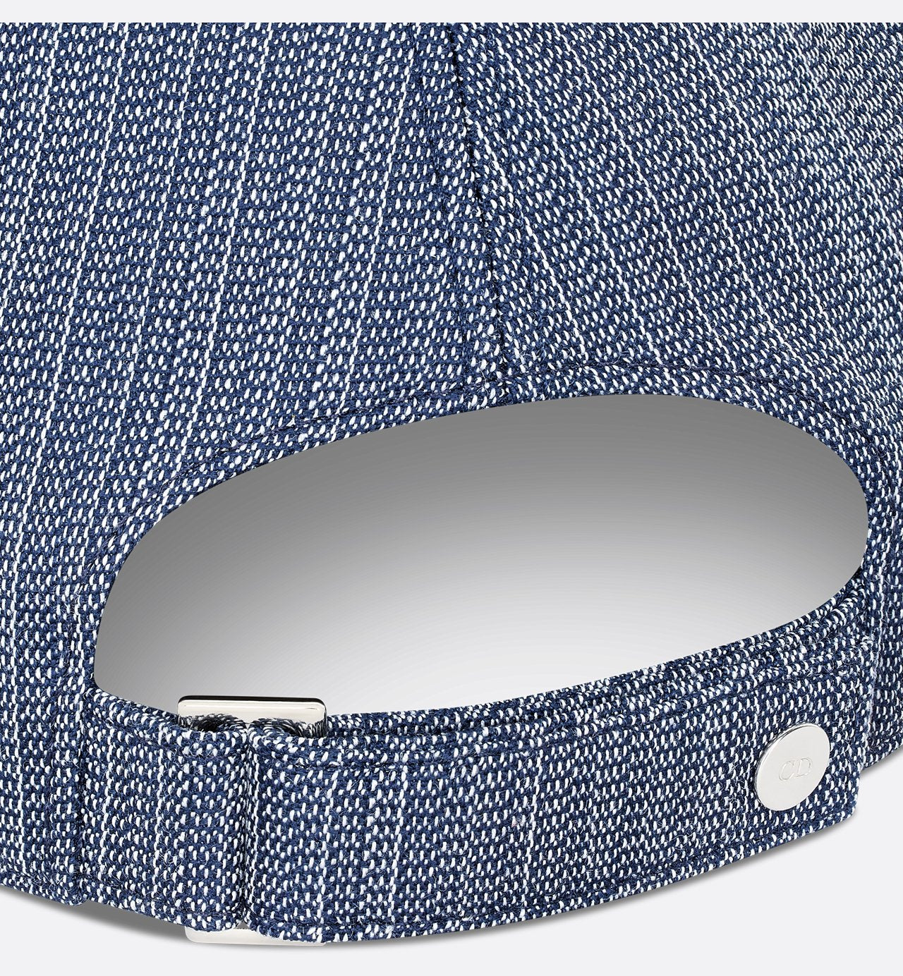 Casquette Dior Oblique jacquard bleu