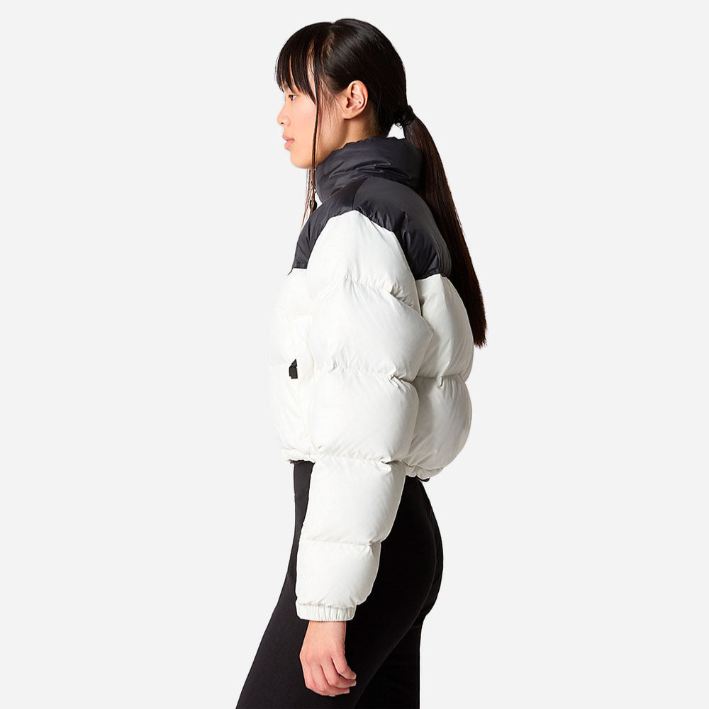 Veste Nuptse Courte - Blanche